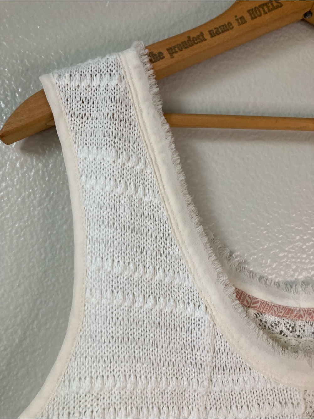 Anthropologie Meadow Rue Carrigan Lace Swing Tank Crochet Cottagecore Boho sz XL - Picture 5 of 10